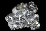 Galena and Pyrite Crystal Association - Peru #173325-1